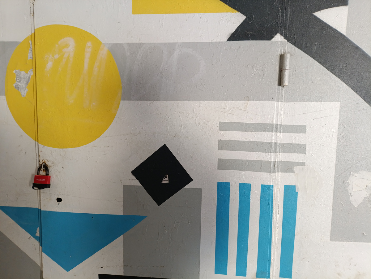 Разрисованный переход