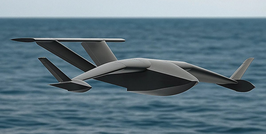 Турция разработала первый в мире ударный БПЛА – экраноплан Talay. Фото: Solid Aero