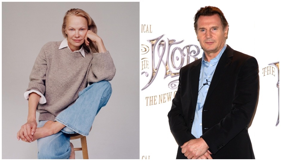 Памела Андерсон и Лиам Нисон