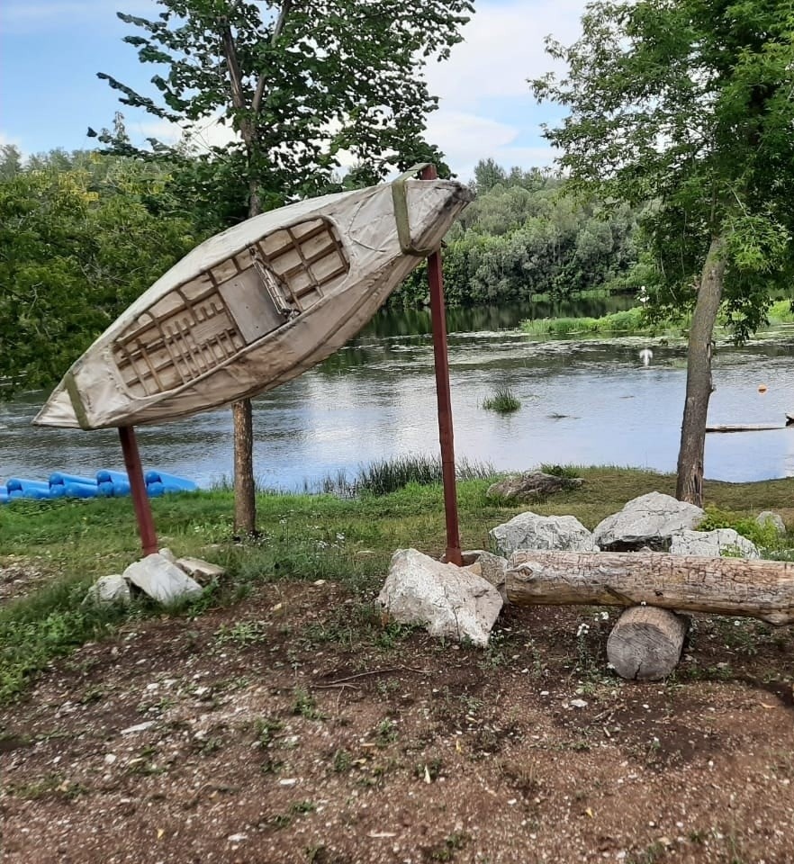 Лодочная станция "Небо на двоих" (личное фото)