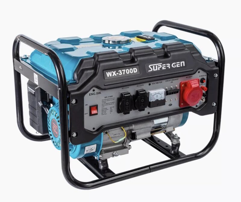 В отличие от многих своих "коллег", SUPER GEN WX-3700D выглядит совсем не скучно