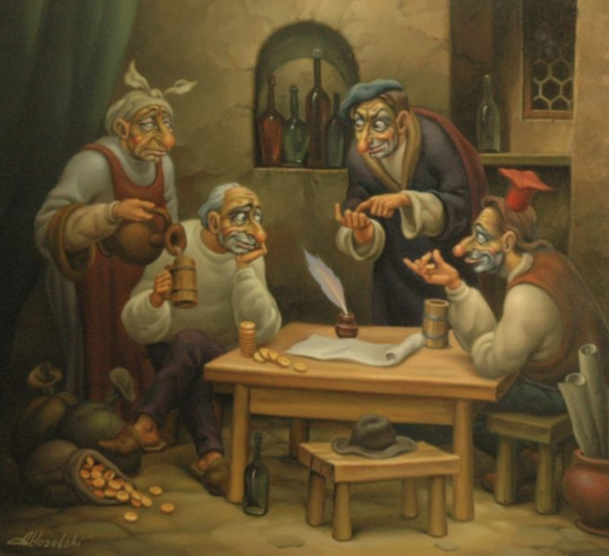 А. Козельский. Большая сделка. 2013