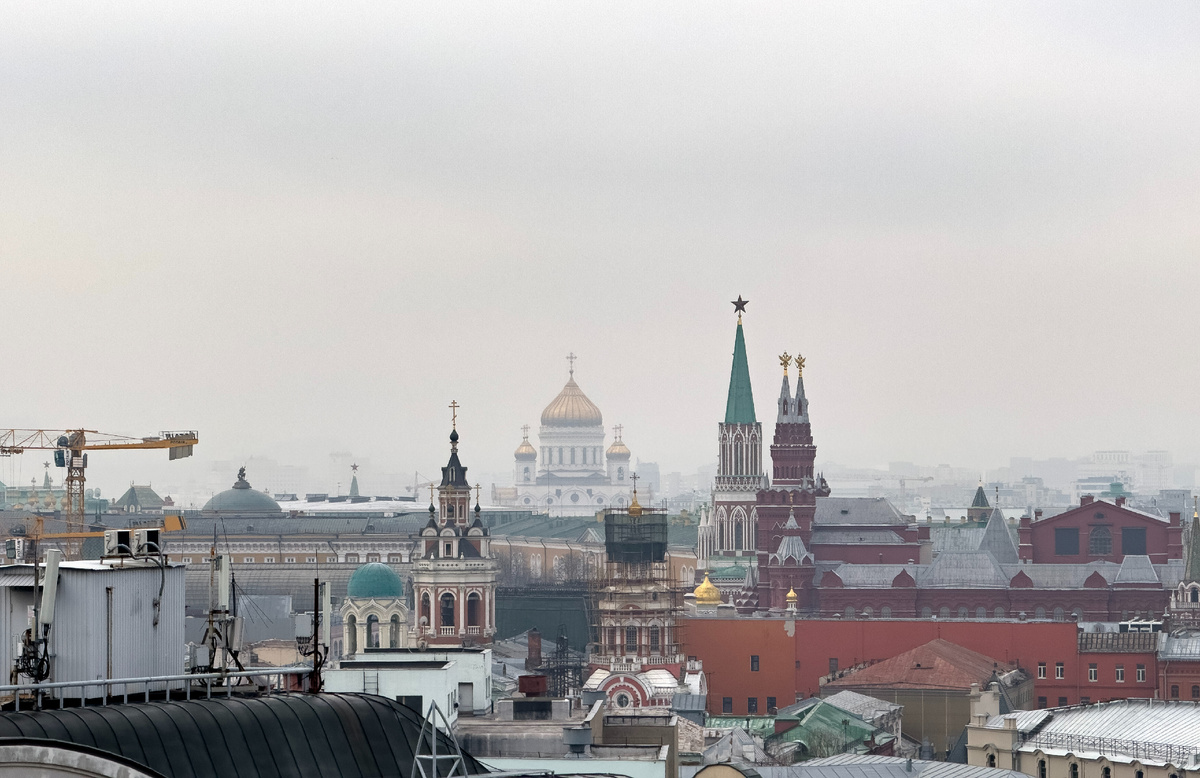 Москва, вид со смотровой площадки ЦДМ