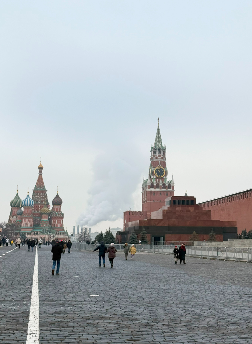 Москва, красная площадь