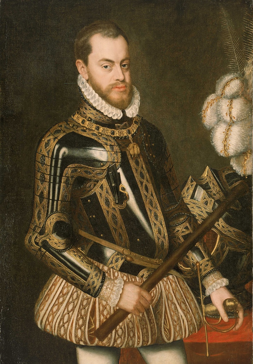 Филип II Испанский (1527-1598), н.х., копия с оригинала ок. 1560 года, Королевские музеи Гринвича