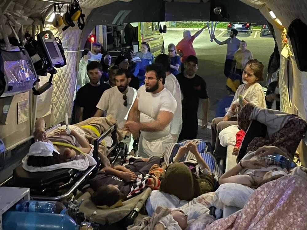    Дети испытали не только боль, но и сильный шок от происшествия. Фото: Минздрав Дагестана