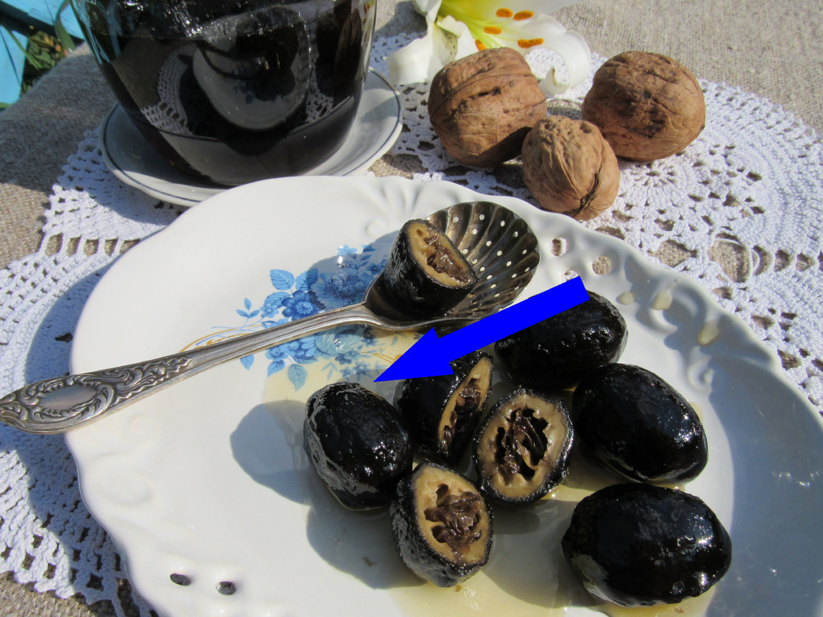    Тайный рецепт кавказского варенья из зелёных грецких орехов раскрыт