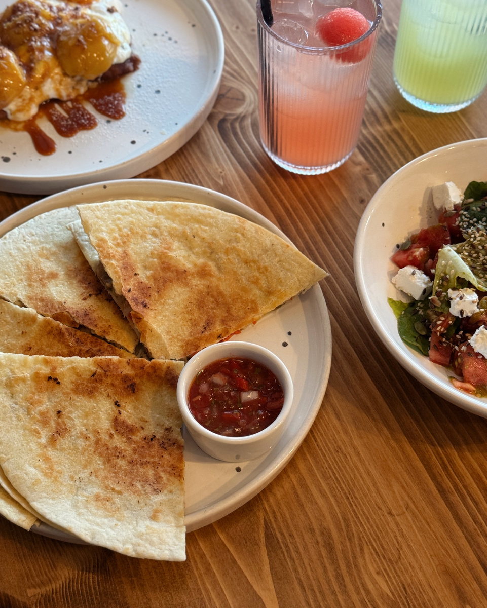 Кесадилья с курицей