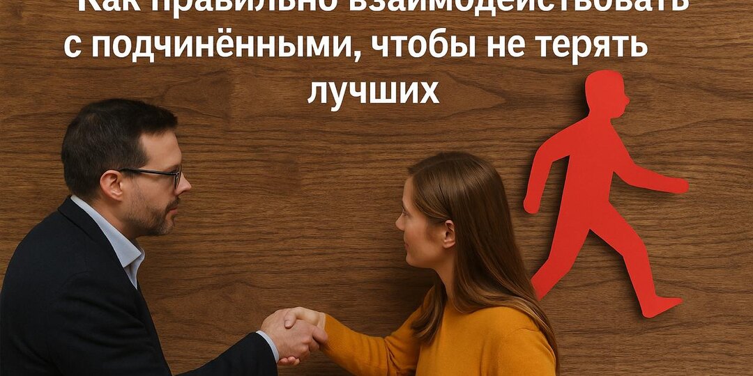 Как правильно взаимодействовать с подчинёнными, чтобы не терять лучших?