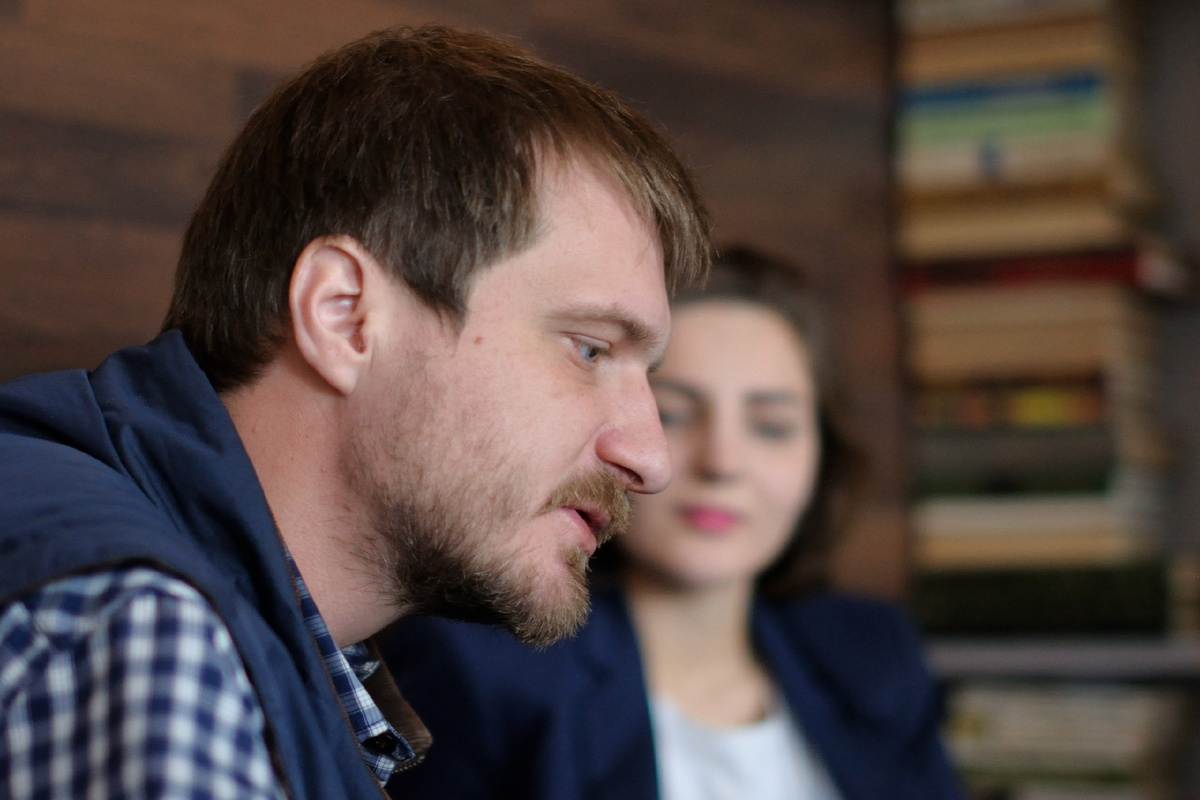 На фото: журналист и политтехнолог Виталий Папилкин