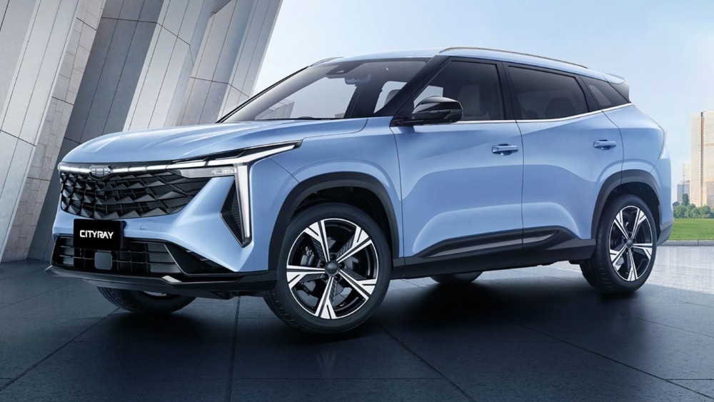 На фото: актальная версия кроссовера Geely Cityray
