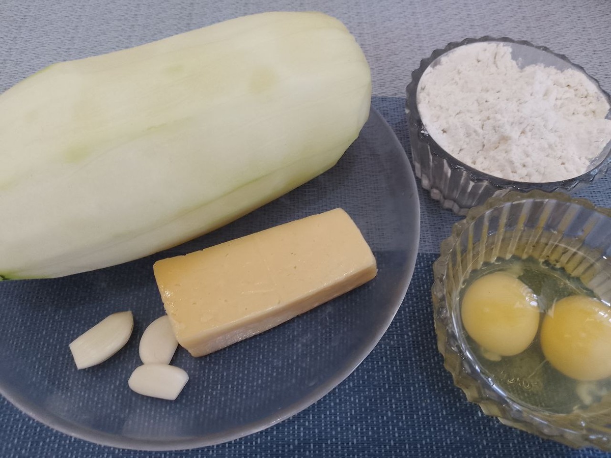 Ингредиенты для приготовления оладий