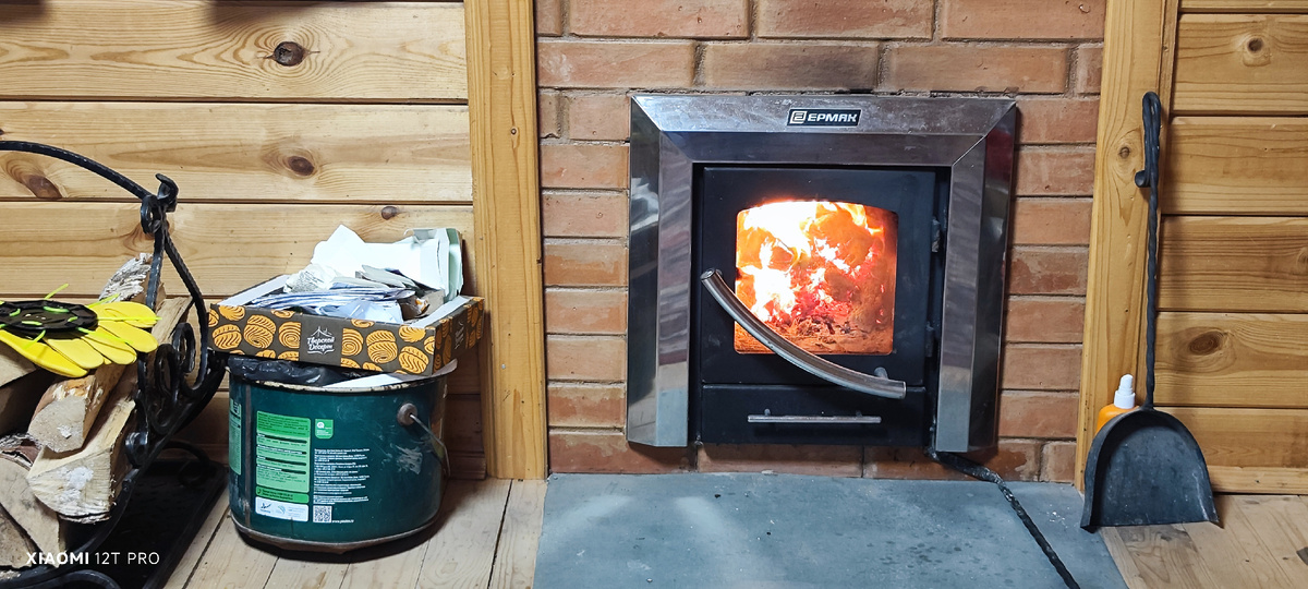 Наша печка.