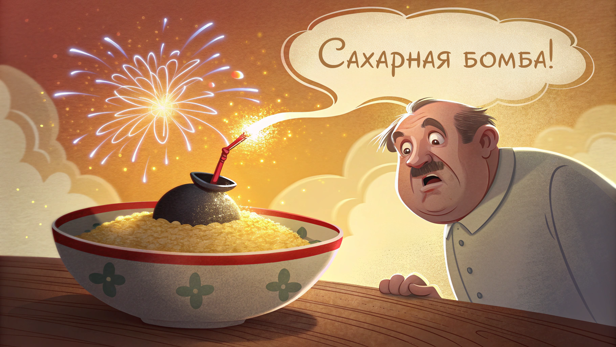 Думаете, манная каша — это нежный привет из детства? Ха! Для диабетика это "сахарная бомба"