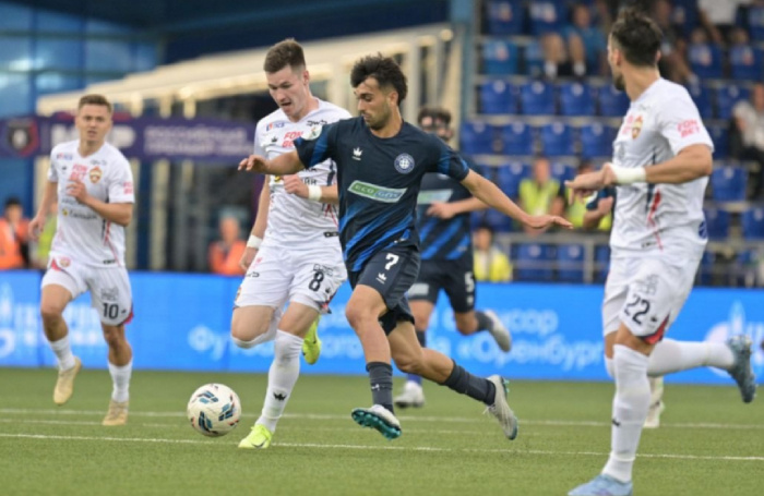    Матч между «Оренбургом» и московским ЦСКА premierliga.ru