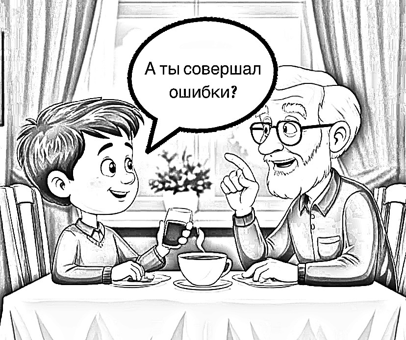 Любопытный внук