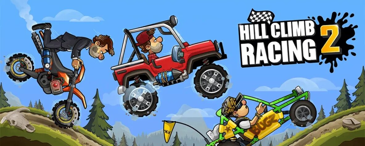 мобильная игра Hill Climb Racing 2