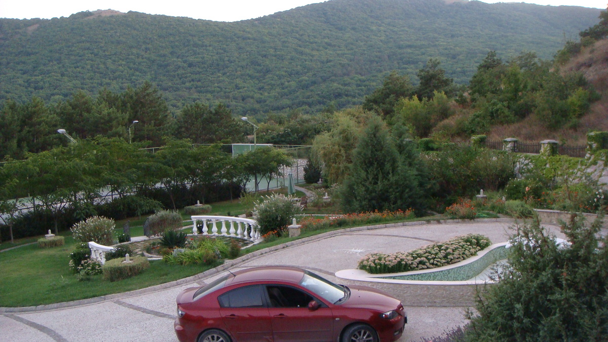 Моя любимая Мазда. Крым "Белый замок" 