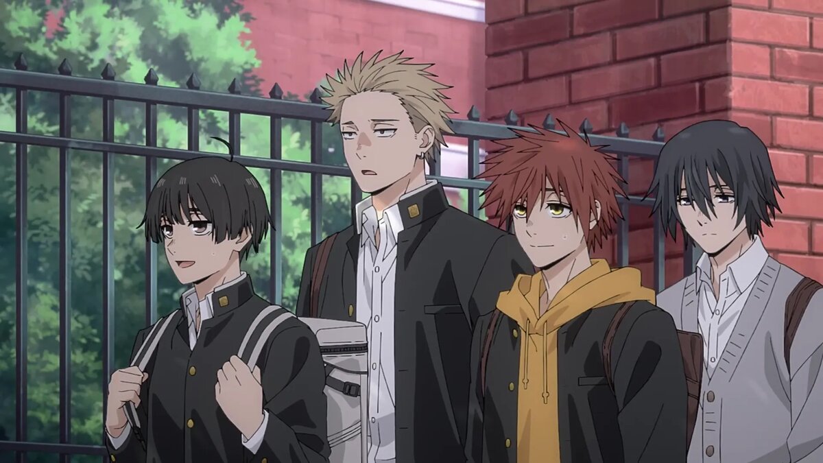 Кадр из аниме «Благоухающий цветок расцветает с достоинством»   📷