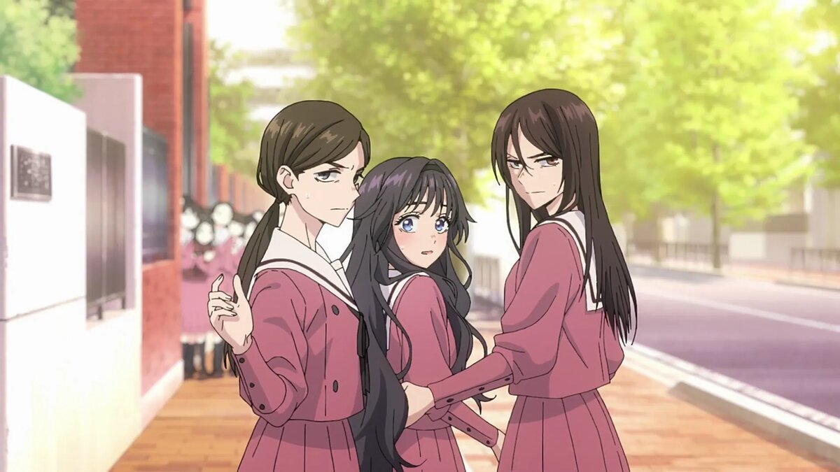 Кадр из аниме «Благоухающий цветок расцветает с достоинством»   📷