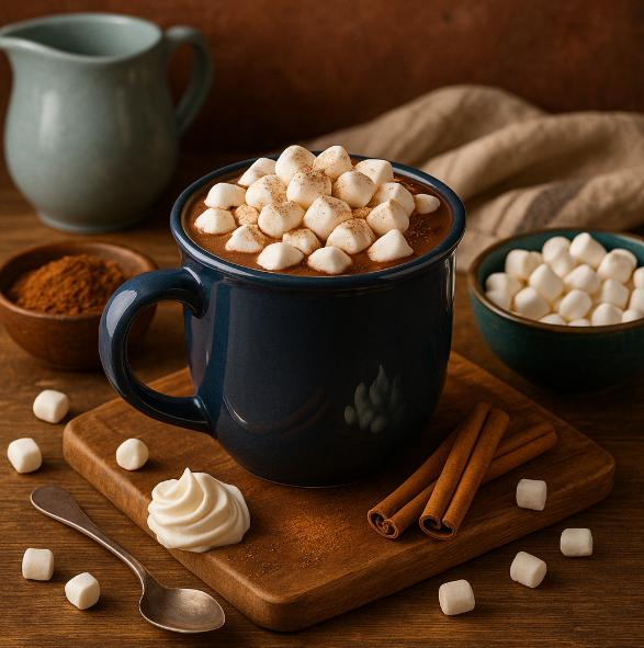 Горячий шоколад с маршмеллоу рецепты от Дарики