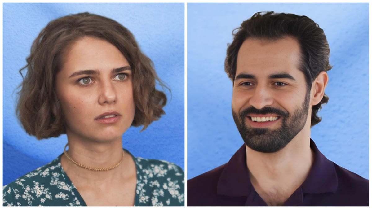 Сериал «Превратности любви». Дана и Тимур. Коллаж. Автор: Елена Д.