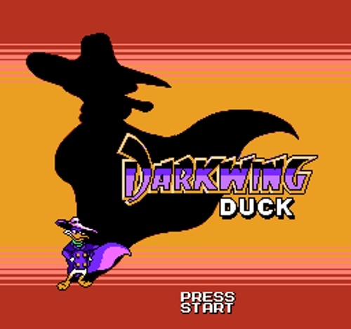Заставка игры Darkwing Duck (скриншот)
