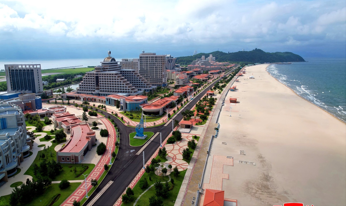 Курорт "Вонсан-Кальма" в КНДР.