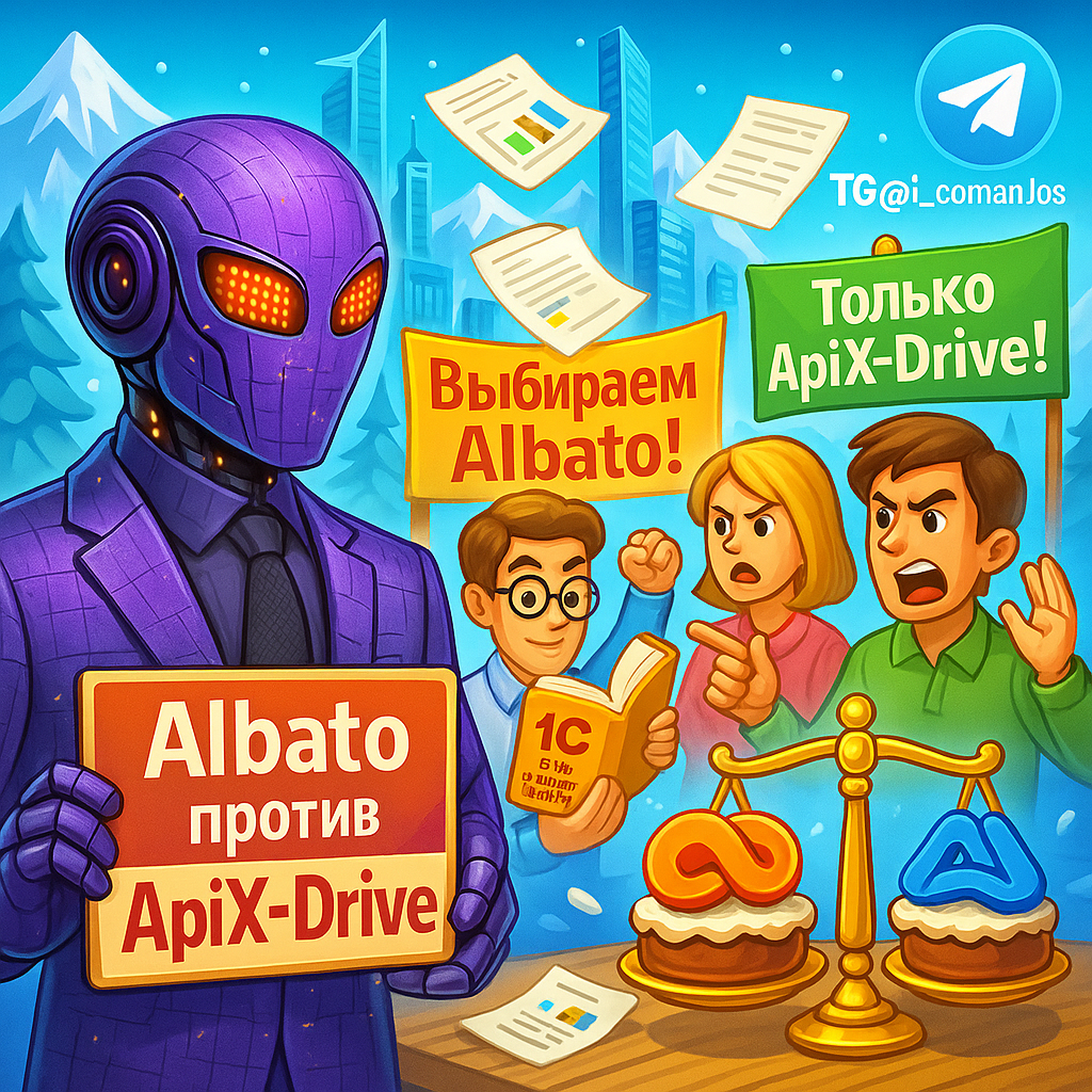    Albato vs. ApiX-Drive: какая связка даст 1С 300% автоматизацию бизнеса за 1 день? Дмитрий Попов | Comandos.ai