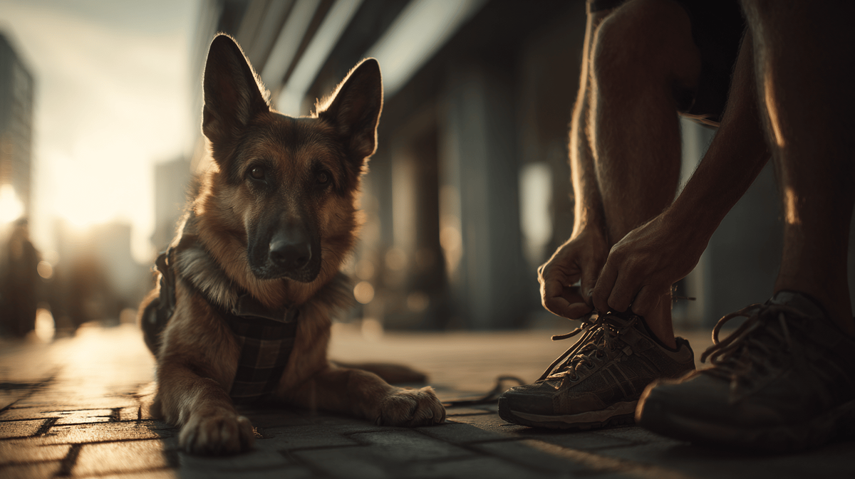 — Ты готов?  
— Готовлюсь наблюдать, не забудет ли человек вкусняшки и воду!