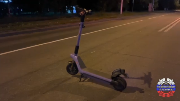     15-летний подросток попал под колеса авто на арендованном самокате в Красноярске