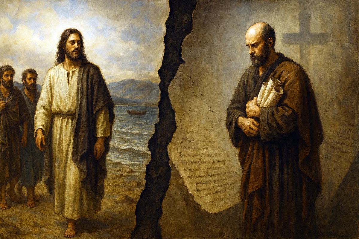 Что, если бы христианство следовало за теми, кто действительно знал Иисуса — а не за тем, кто его никогда не встречал?