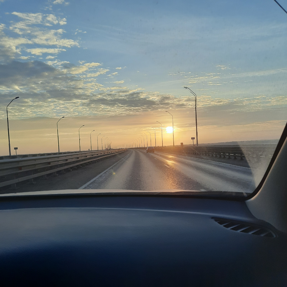 По дороге на дачу