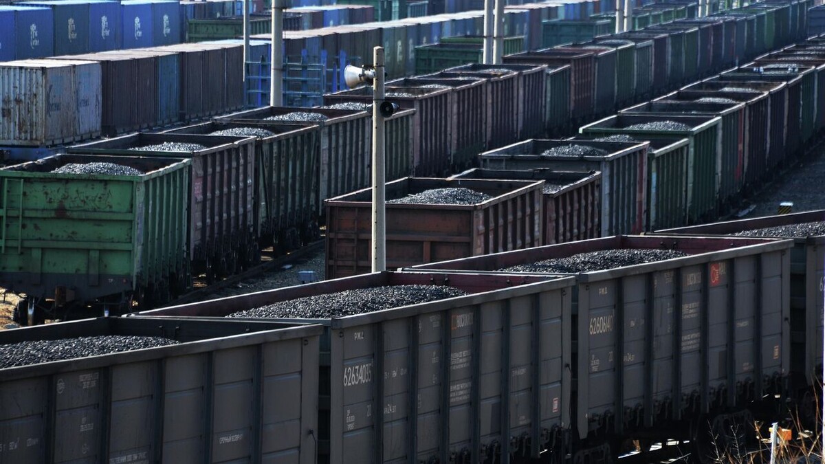 Грузовые вагоны
© Sputnik / Виталий Аньков 