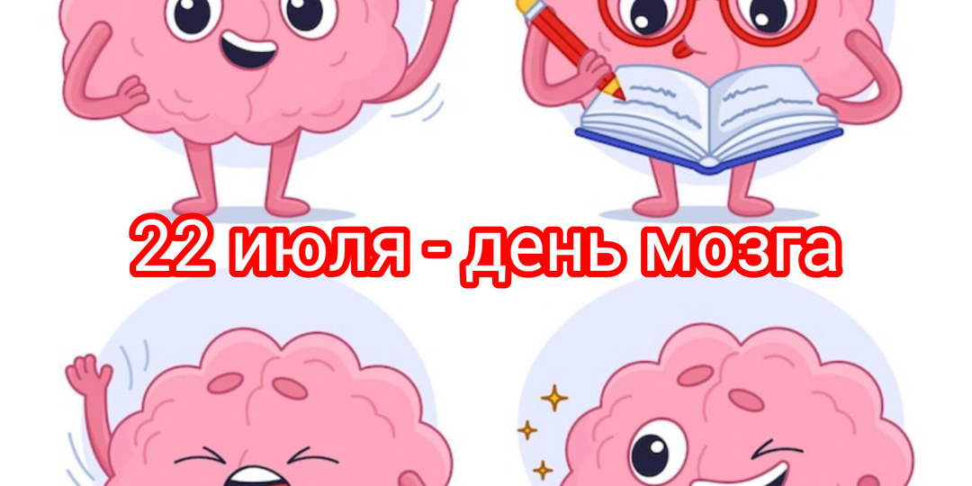 22 июля день мозга! Поговорим о мозге малышей