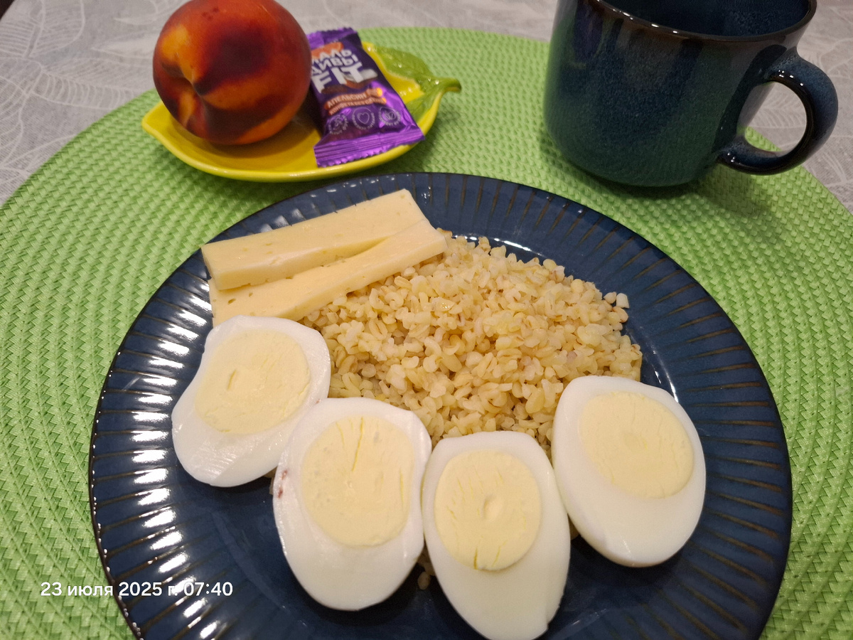 Мне было вкусно и сытно. Еда должна доставлять удовольствие.