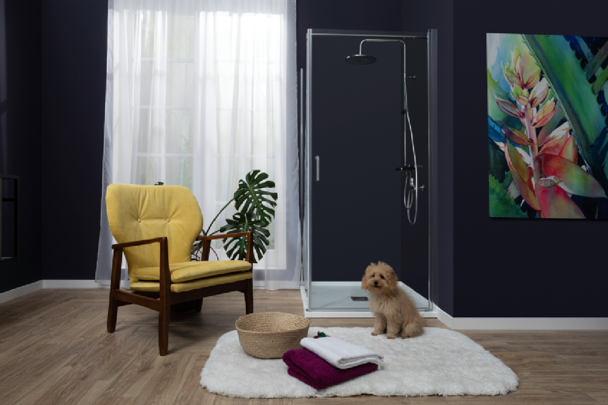 Интерьер душевой комнаты от Aquanet