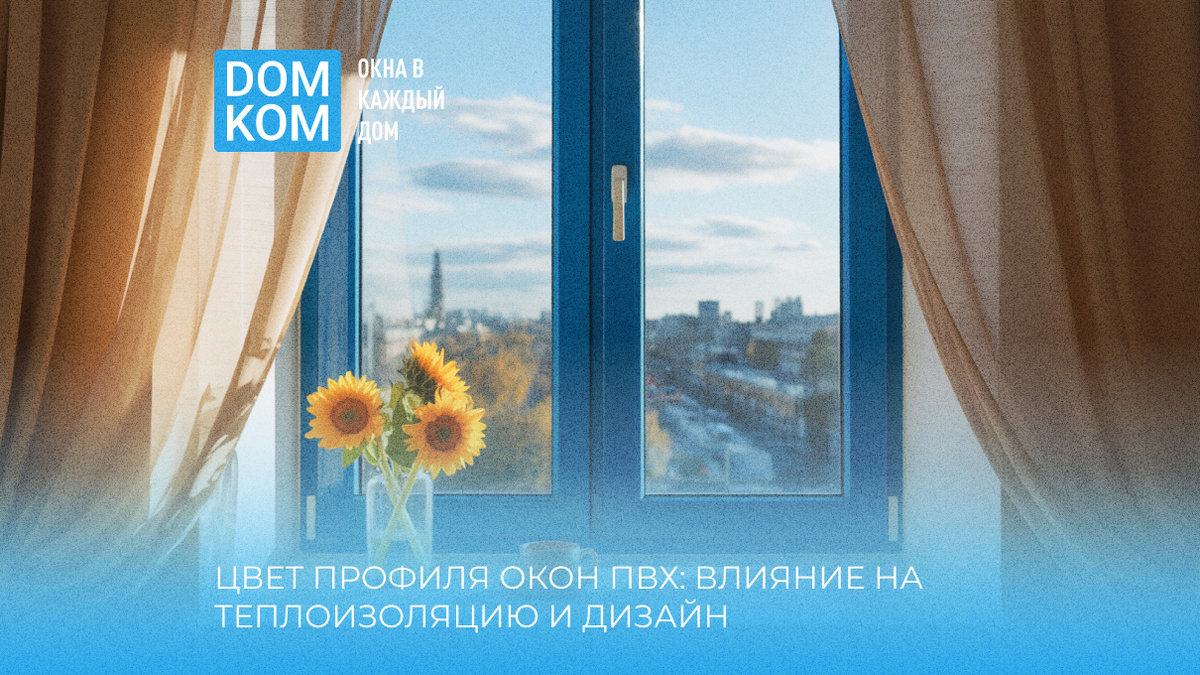 Цветные окна ПВХ