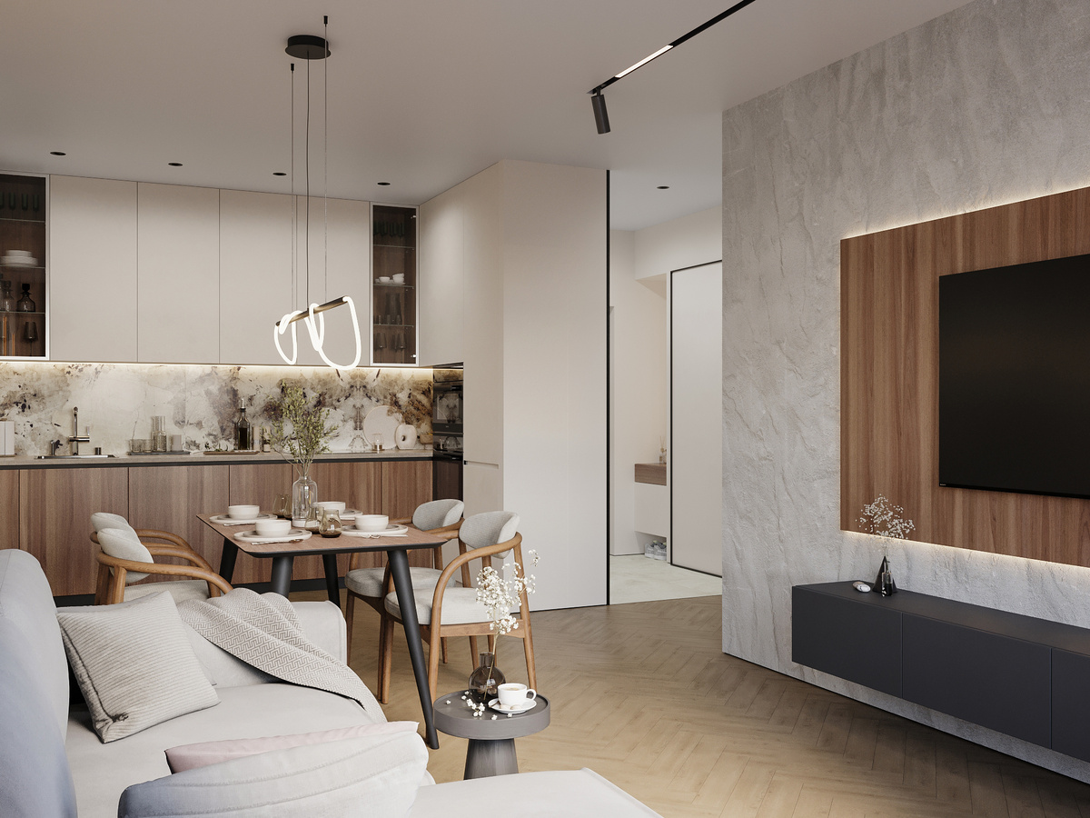 пример интерьера от бюро СИМВОЛ