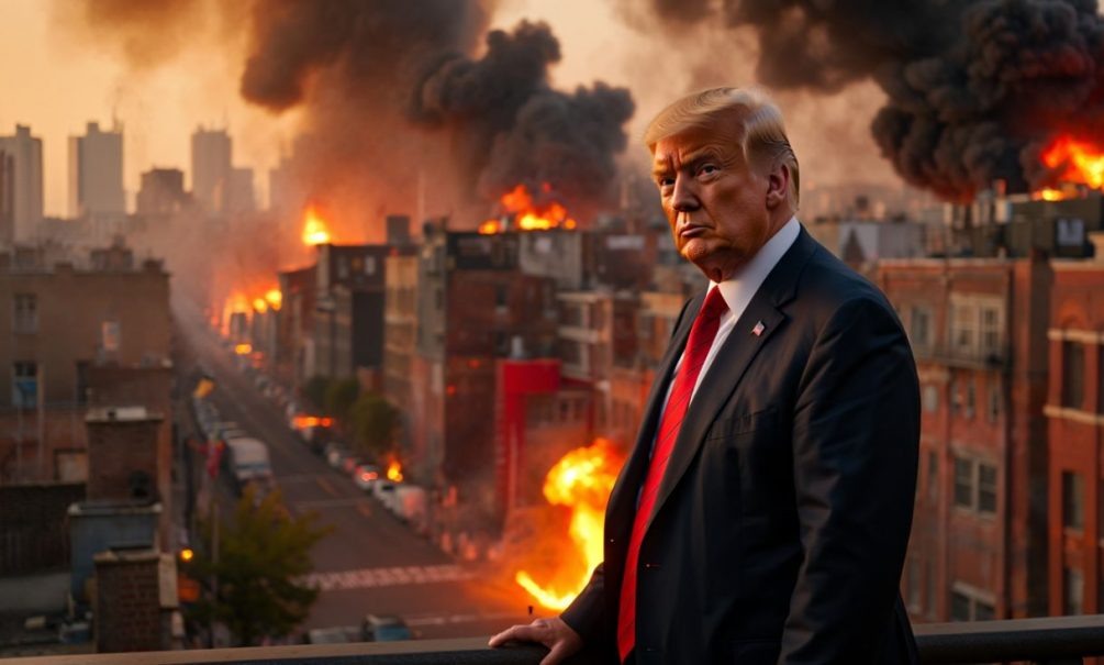   Трамп одобрил удары по России. Иллюстрация: Блокнот