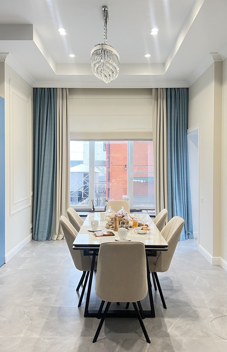 Шторы текстиль карнизы by Оксана Пак компания «Интерьер Будущего