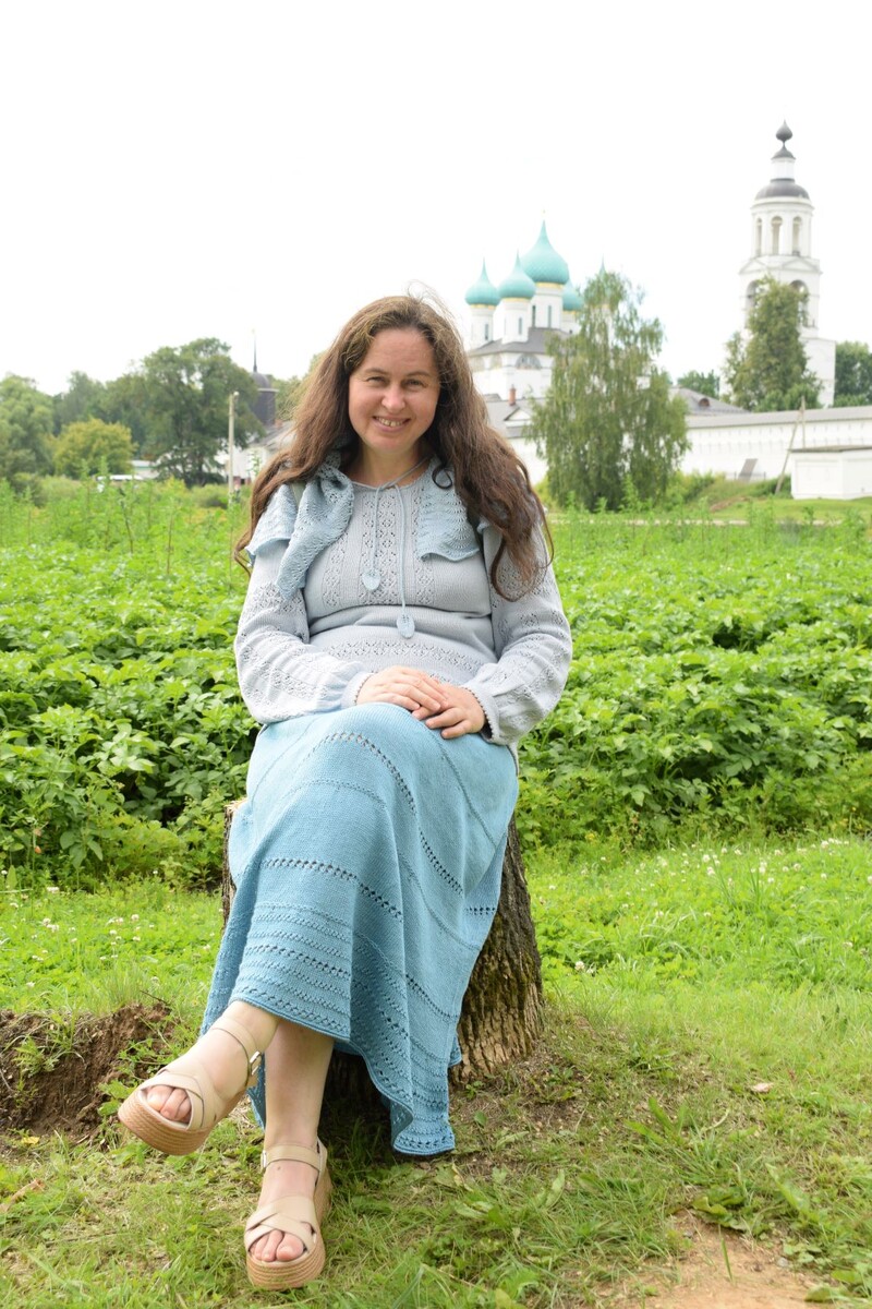 Льняная юбка длиной в пол, Ярославль, фото авторов