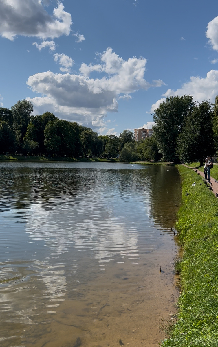 Пруд в Екатерининском парке 