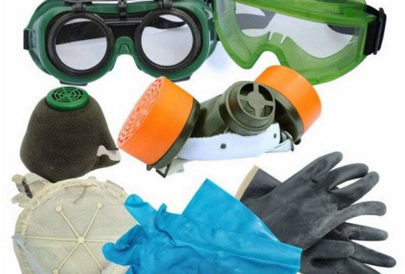 Для демонтажа плитки необходимы… средства индивидуальной защиты