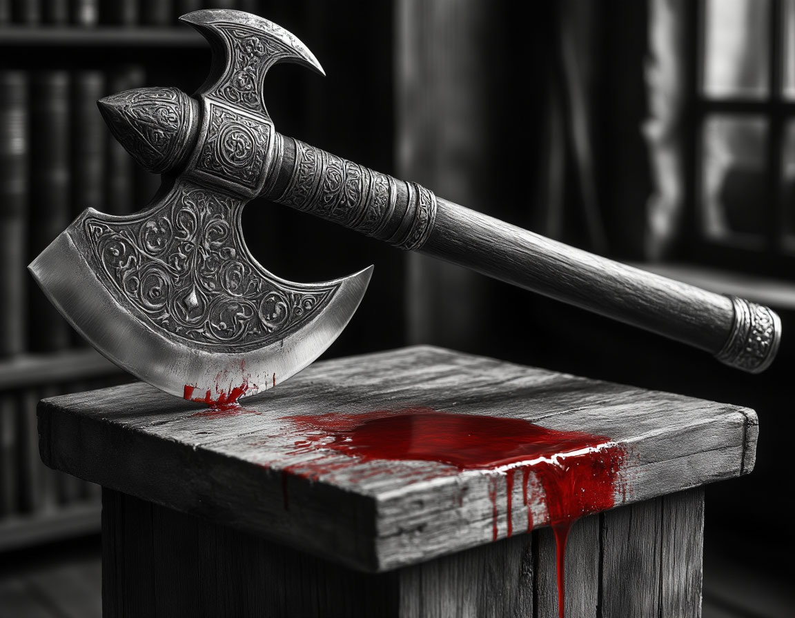 На глазах у всего войска Тургут-бей лично приводит в исполнение смертный приговор своему воину-предателю