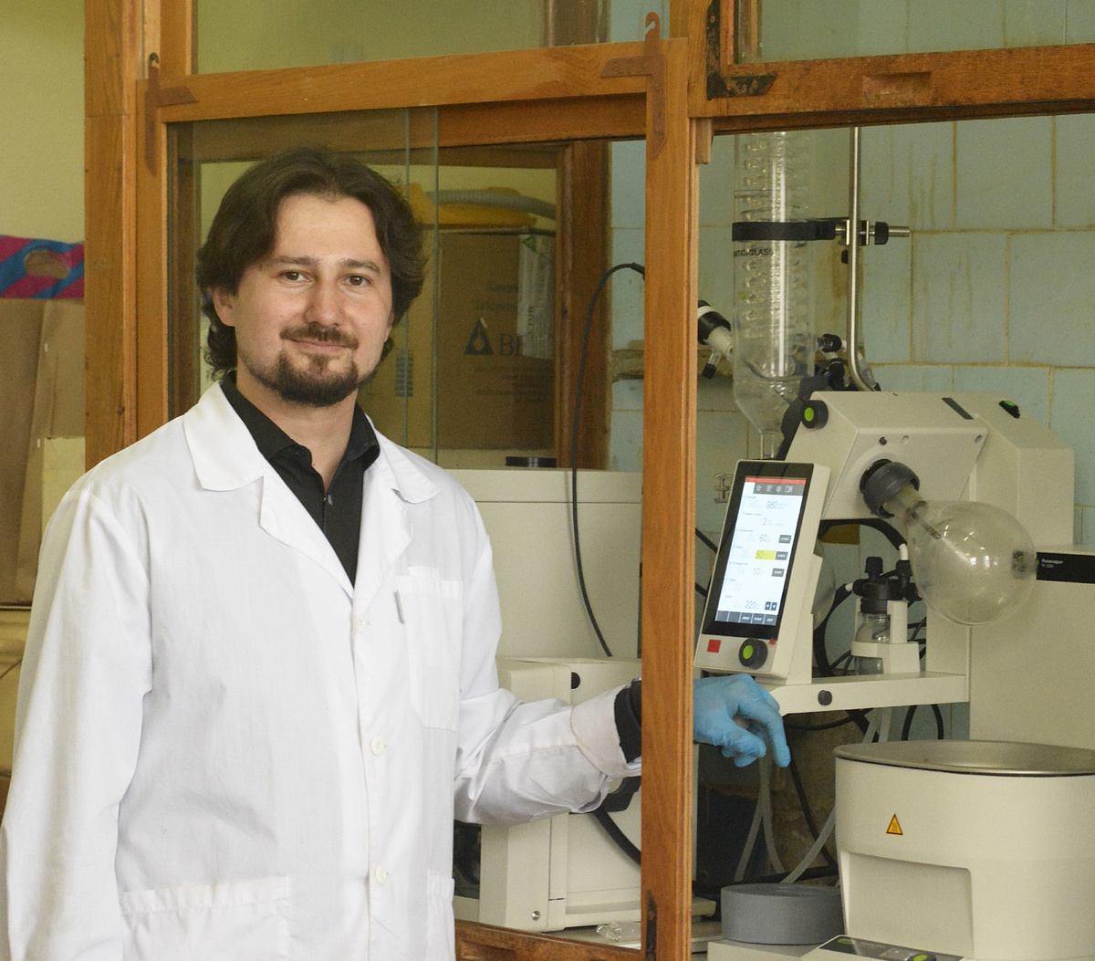 Руководитель проекта Никита Цветов. Источник: Вероника Данилина / пресс-служба ФИЦ КНЦ РАН