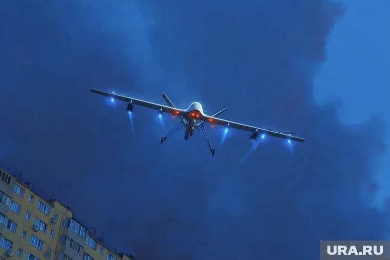 Пострадавших в результате атаки дронов ВСУ на Ростовскую область нет. Фото: Создано в Midjourney © URA.RU