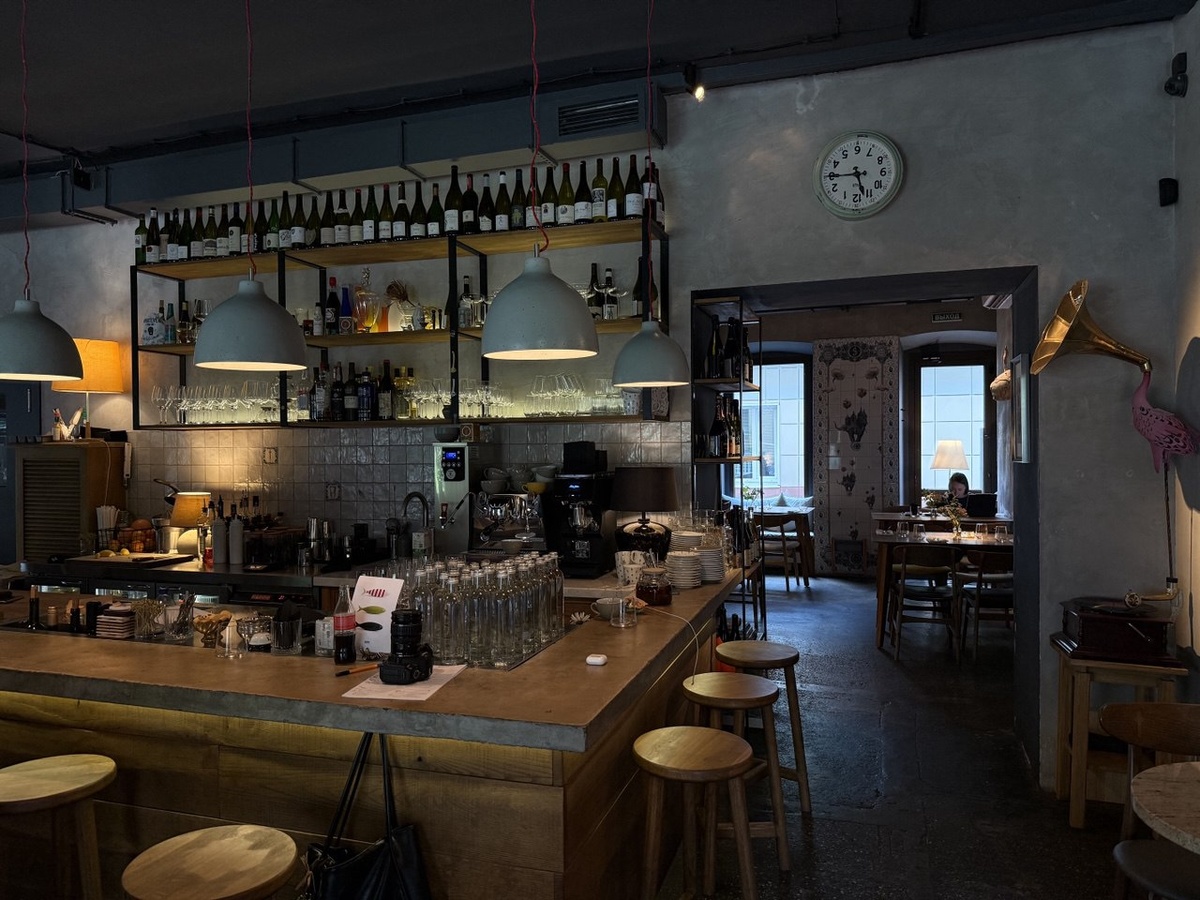 Внутри заведения