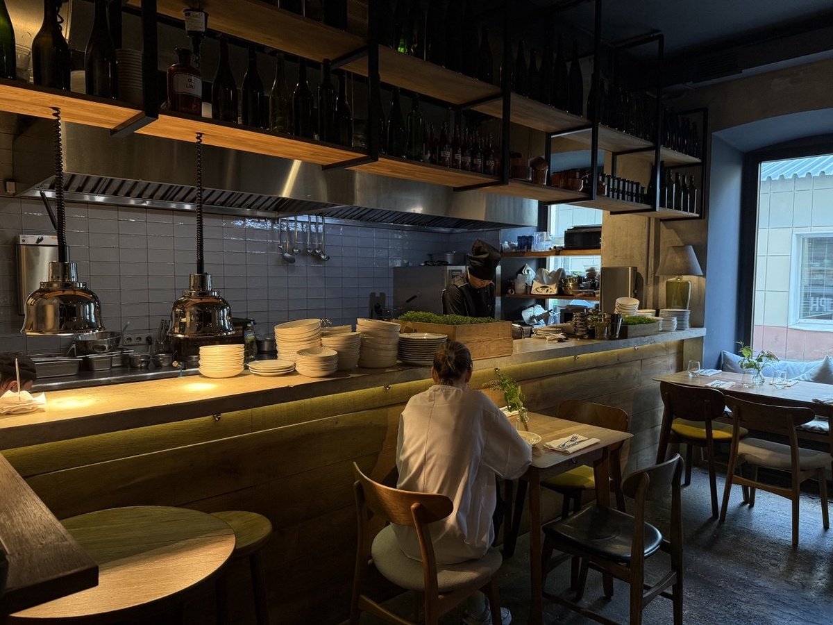 Внутри заведения