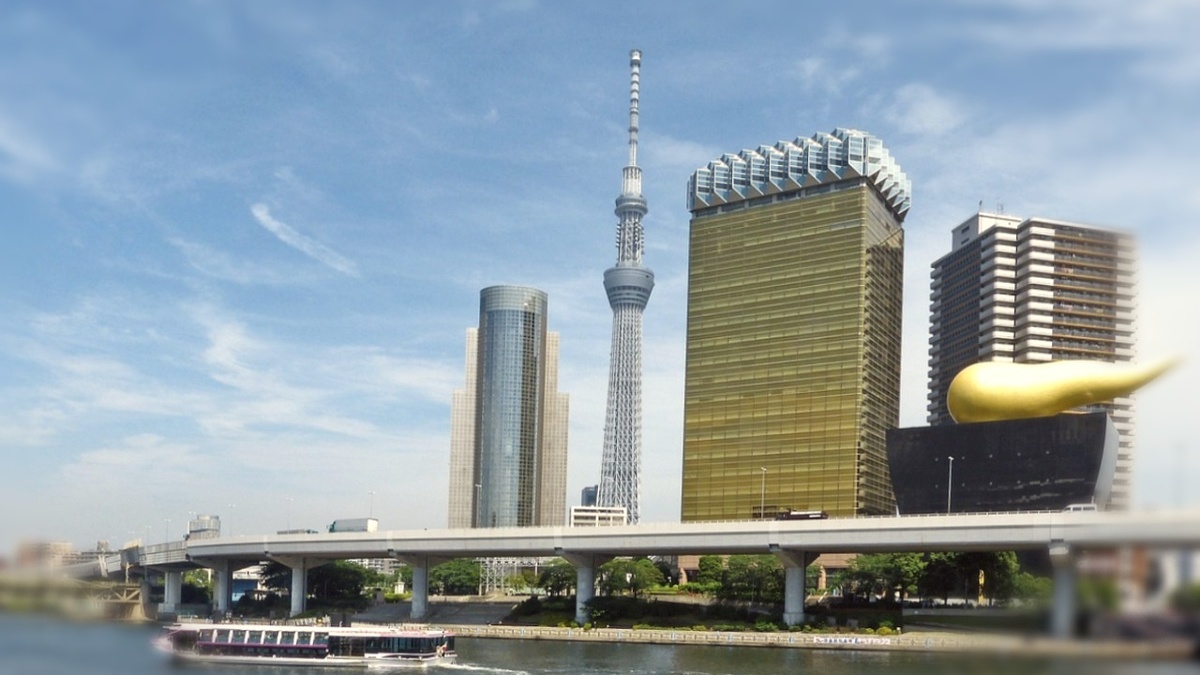 Фото из открытых источников. Асакуса. Набережная Симида.